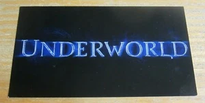 Pegatina promocional Underworld Movie 2001 Screen Gems 3""X5,5 - Imagen 1 de 2