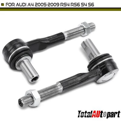 2x Tie Rod End for Audi A6 2002-2011 RS4 2007-2008 RS6 S4 A4 Quattro Outer Side - Image 1 of 4