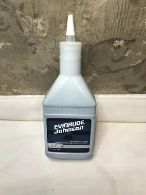 New Genuine Evinrude Johnson Marine Gear Case Lubricant HPF XR 778747 Boat 16oz - Image 1 of 4