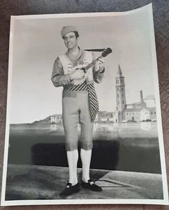 10x 8 Real Photo Thomas Round D`Oyly Carte Gilbert & Sullivan Marco Gondoliers - Foto 1 di 2