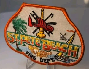 ST. PETE BEACH FEUERWEHR PATCH  - Bild 1 von 4