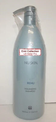 Nu Skin Nuskin Renu Volumizing Shampoo Liter 33.8fl oz 1000ml Sealed - Image 1 of 2