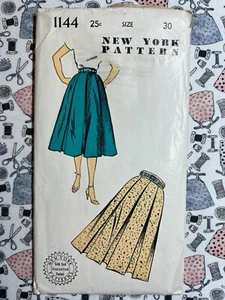 Falda inteligente New York patrón de costura 1144 Misses talla 30 - Imagen 1 de 3