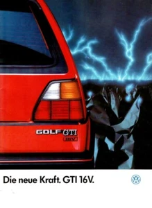 VW Golf 2 GTI 16V, GTI 16 V,  Prospekt 1.1986 - Picture 1 of 4