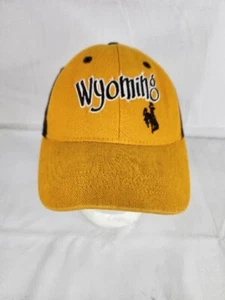 Captivating Head Gear Youth Wyoming Cowboys Baseball Cap Adjustable Hat - Picture 1 of 7