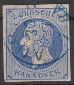 == AD Hannover Mi. 15a gest. K1 "AURICH", gato. 50 € == - Imagen 1 de 1