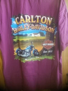 Harley Davidson T Shirt Mantua OH XL - Picture 1 of 2