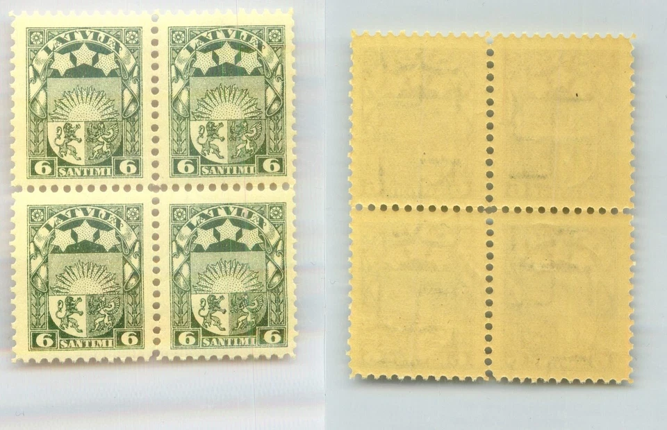 Latvia 🇱🇻 1931 SC 155 MNH block of 4. rtc4515 - Image 1 of 1