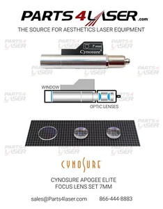 Cynosure Apogee ELITE Focus Lens Set 7 MM - Picture 1 of 2