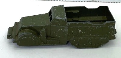 Vintage Midgetoy Metal Army Halftrack Armored Vehicle - Image 1 of 4