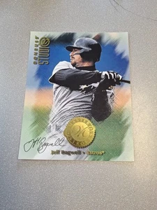 Jeff Bagwell 1997 DONRUSS STUDIO MLB MASTER STROKES 8X10 Jumbo CARD 2 - Picture 1 of 2