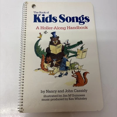 The Book of Kids Songs A Holler Along Handbook Nancy John Cassidy Music Book - Image 1 of 4