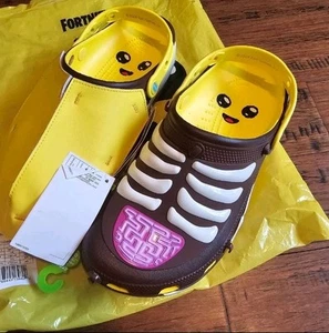 Fortnite Crocs Peely Mens Size 5 Womens Size 7 Brand New Limited Edition Yellow - Picture 1 of 5