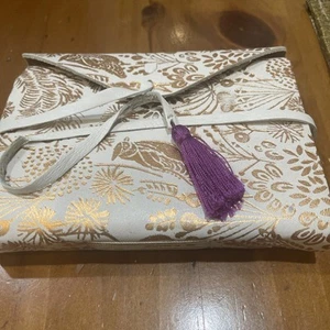 anthropologie Journal Handmade Leder Vintage - Bild 1 von 4