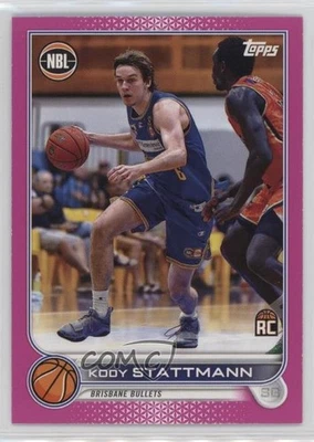 2022-23 Topps NBL National Basketball League Fuchsia /75 Kody Stattmann #20 - Image 1 of 2