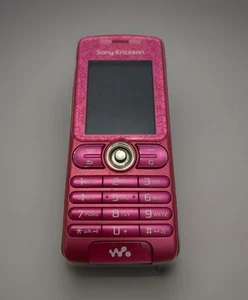 Sony Ericsson W200i - Sweet Pink Mobile Phone - 2Gig Micro Sd - Untested - Picture 1 of 9