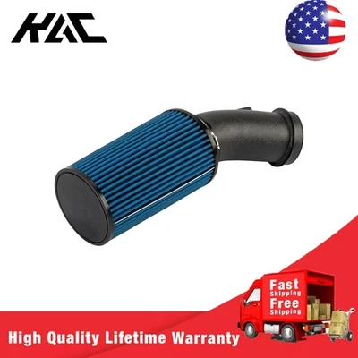 4" Cold Air Intake Kit + Blue Filter Fits Ford F-250 F-350 Super Duty 2011-2016 - Image 1 of 4