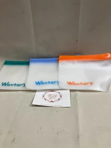 9 Pack Reusable Sandwich Bags Reusable Storage Bags,Reusable Snack Bags - Picture 1 of 1
