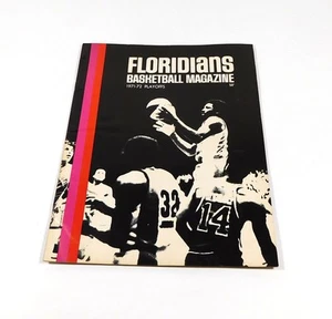Programa de playoffs de baloncesto ABA Squires at Floridians 1971-72 Julius Erving - Imagen 1 de 2