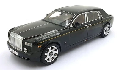 Kyosho 1/18 Scale Diecast 0884DBK2 - Rolls Royce Phantom Extended Diamond Black - Image 1 of 4
