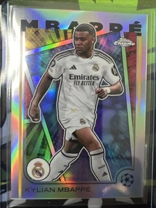 KYLIAN MBAPPE Hero Variation SSP 2024-25 Topps Chrome Competizioni UEFA Club - Foto 1 di 2