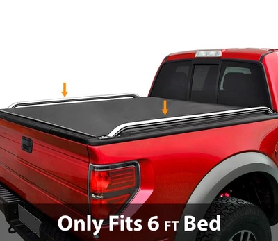 New Bed Rails For Ranger/Colorado/Canyon/Tundra W/6' Short Bed Stainless Steel - Image 1 of 4