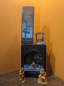 Roman Pond Date Palm Tree Woman Well Water Fontanini Christmas Nativity Village - Picture 1 of 10