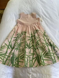 Girls Size 8 I Pinco Pallino Dress Pink with Bamboo New - Picture 1 of 9