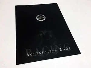 2001 Carlsson Racing Accessories Brochure - Picture 1 of 1