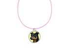 Lancashire Heeler Dog codez5 DOME on a 18" Pink Cord Necklace Jewellery Gift