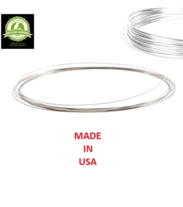 Best .925 Sterling Silver Solid Jewelry Wire Half Hard 10-24 Gauge Wholesale USA - Picture 1 of 1