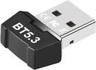 Adattatore Bluetooth PC, USB 5.3 Dongle Plug and Play Bluetooth... 