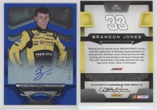 2016 Certified Potential Signatures Mirror Blue /50 Brandon Jones Rookie Auto RC