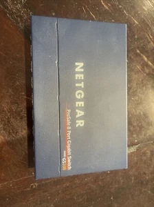 NetGear ProSafe GS108 v3 8-Port Gigabit Ethernet Switch - Picture 1 of 4