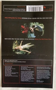 Nick Cave + Kylie Minogue – Where The Wild Roses Grow Cassette Single Mute UK - Picture 1 of 3