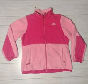 The North Face Denali Polartec Fleece Girls Pink Jacket XL (18) - Picture 1 of 10