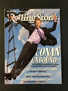 Rolling Stone Magazine November 11 2010 Conan O'Brien - Picture 1 of 2