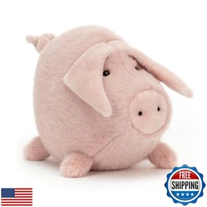 Jellycat Higgledy Piggledy Pink Pig Stuffed Animal, 5.5 inches - Farmyard Plu - Picture 1 of 4