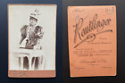 Reutlinger, Mademoiselle Chérel Vintage albumen print.	 Tirage album