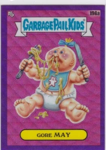 GORE MAY 2022 Topps Chrome Garbage Pail Kids  Purple Wave Refractor #217/250 - Picture 1 of 2