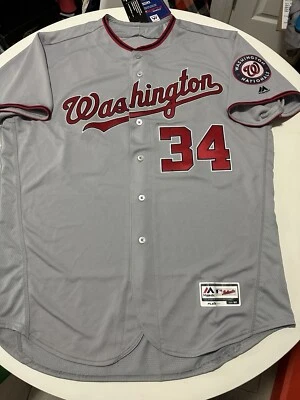 Majestic On field Authentic Washington Nationals Bryce Harper jersey sz 52 2XL - Image 1 of 4