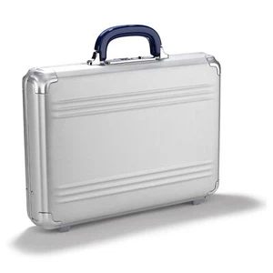 Zero Halliburton Pursuit Aluminium Aktenkoffer 46cm Laptopfach #ZHB-FH94213 (sil - Bild 1 von 4