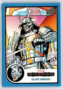 2022 Upper Deck Marvel Beginnings Blue Border #66 Silver Samurai - Picture 1 of 2