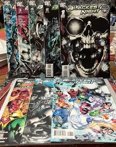 Green Lantern Blackest Night issue# 1 2 3 4 5 6 7 8 ( DC 2009 2010 ) Geoff Johns - Picture 1 of 5