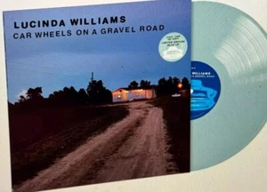 LUCINDA WILLIAMS - CAR WHEELS ON A GRAVEL ROAD - Ltd Blue Color Vinyl LP - NEW - Picture 1 of 2
