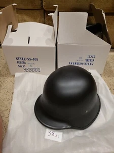 New Helmet German WW2 style sg SS-105 Motorcycle tactical military type 38s1 - Bild 1 von 10