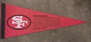 San Francisco Forty Niners 49ers 4 Time Super Bowl Champs 24 in FILZ - Bild 1 von 5