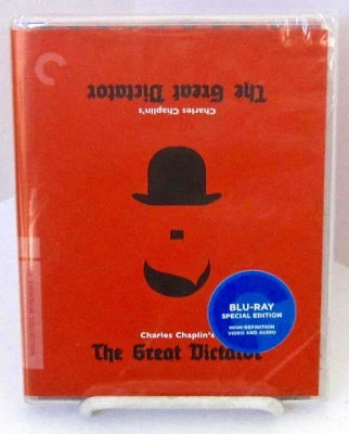The Great Dictator (Criterion Blu-ray Disc) Chaplin 1940 Political Satire Comedy - Image 1 of 4