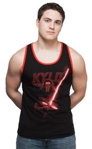 New Star Wars Kylo Ren Tank Top Shirt Tee T-Shirt Thinkgeek Black Men's SMALL - Picture 1 of 3