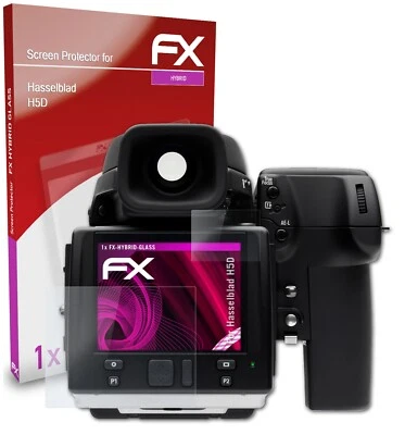 atFoliX Pellicola Vetro per Hasselblad H5D 9H Armatura di protezione